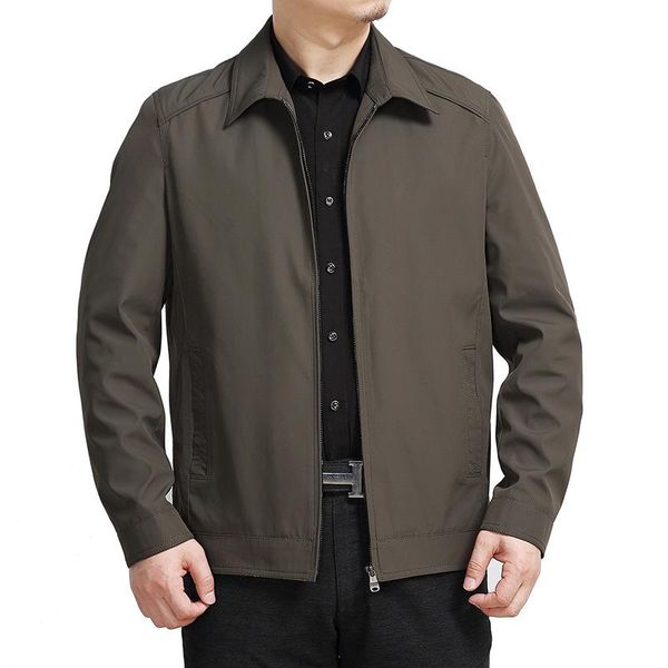 middle aged and old men's coat jacket dad autumn lapel plus size solid color fat man 2021 jackets, Black;brown
middle aged and old men's coat jacket dad autumn lapel plus size solid color fat man 2021 jackets, Black;brown