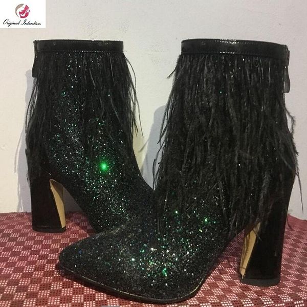 boots fashionable women's shoes ankle sequined pointed strange style spring autumn strip ribbons size 33-45, Black
boots fashionable women's shoes ankle sequined pointed strange style spring autumn strip ribbons size 33-45, Black