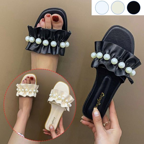 slippers large size beaded women fashion summer leather sandals shoes boho beach outdoor foot wear women's casual slides, Black
slippers large size beaded women fashion summer leather sandals shoes boho beach outdoor foot wear women's casual slides, Black