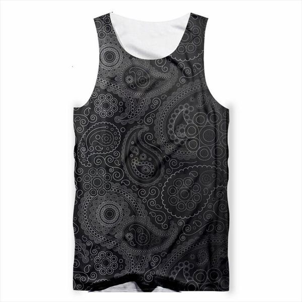 fashion paisley 3d print mens vest men women black sleeveless tank cool workout athletic summer o neck casual, White;black
fashion paisley 3d print mens vest men women black sleeveless tank cool workout athletic summer o neck casual, White;black