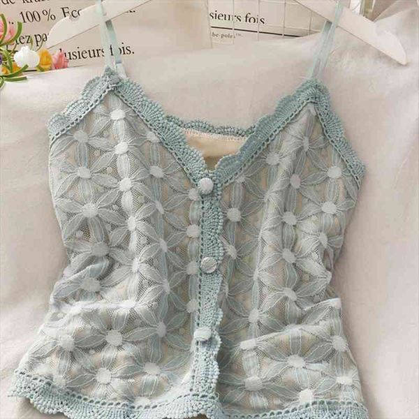 korean sling camisoles clothes womens tanks hollow lace stitching dot print crop button skinny tank female camis, White
korean sling camisoles clothes womens tanks hollow lace stitching dot print crop button skinny tank female camis, White