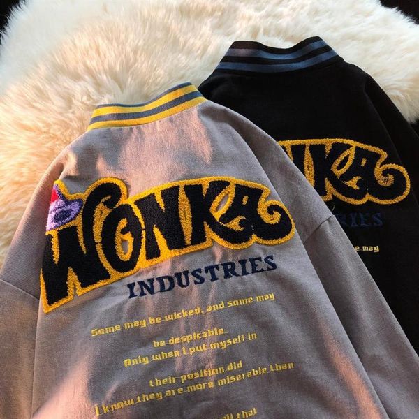 women's jackets letters embroidered retro baseball uniform jacket women oversized loose coats 2021 spring harajuku fashion teens outerw, Black;brown
women's jackets letters embroidered retro baseball uniform jacket women oversized loose coats 2021 spring harajuku fashion teens outerw, Black;brown