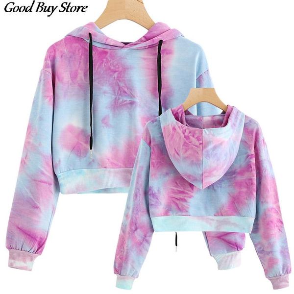 women's hoodies & sweatshirts tie dye printed women long sleeve streetwear drawstring casual hooded sweatshirt colorful pullover girls, Black
women's hoodies & sweatshirts tie dye printed women long sleeve streetwear drawstring casual hooded sweatshirt colorful pullover girls, Black