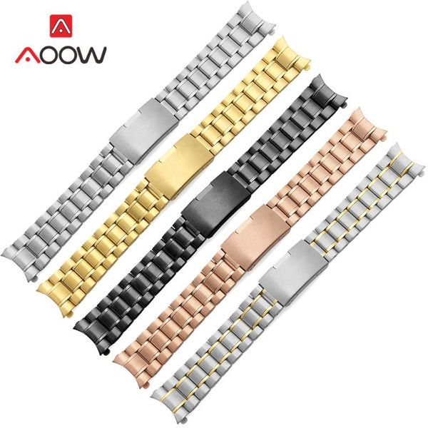 watch bands 18mm 20mm 22mm 24mm stainless steel band strap seamless welding deployment buckle rose gold watchband bracelet accessories, Black;brown
watch bands 18mm 20mm 22mm 24mm stainless steel band strap seamless welding deployment buckle rose gold watchband bracelet accessories, Black;brown