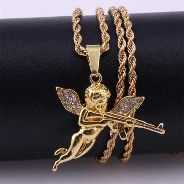 pendant necklaces vintage fashion statement angel fairy necklace for women cross chain choker jewelry punk goth gothic wicca accessories, Silver
pendant necklaces vintage fashion statement angel fairy necklace for women cross chain choker jewelry punk goth gothic wicca accessories, Silver