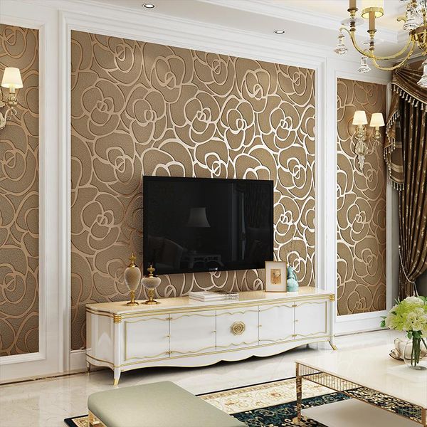 wallpapers 3d wallpaper three-dimensional embossed european rose non-woven bedroom simple living room tv background wall paper
wallpapers 3d wallpaper three-dimensional embossed european rose non-woven bedroom simple living room tv background wall paper