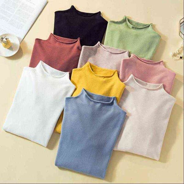 Women Sweaters Basic Autumn Sweater Long Sleeve Turtleneck Slim Solid Soft Knitted Pullover Spring Jumper Female Top, White;black
Women Sweaters Basic Autumn Sweater Long Sleeve Turtleneck Slim Solid Soft Knitted Pullover Spring Jumper Female Top, White;black