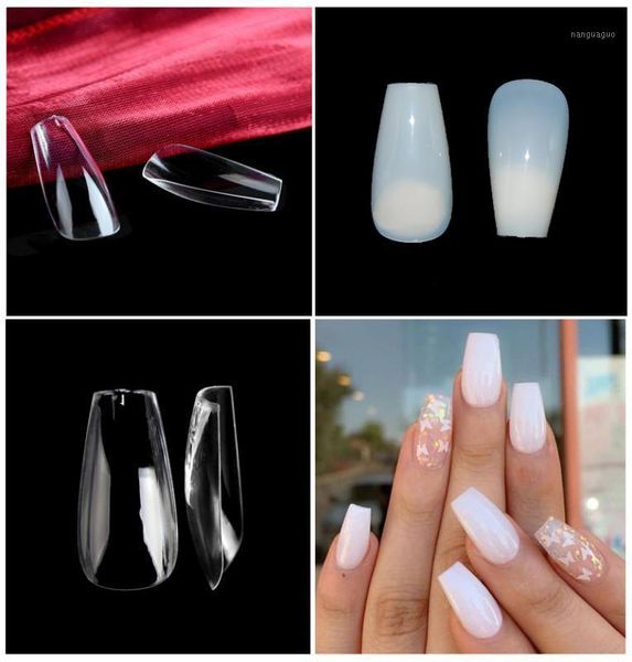 504pcs medium square coffin acrylics fake nail tips full cover 10 size clear / natural1, Red;gold
504pcs medium square coffin acrylics fake nail tips full cover 10 size clear / natural1, Red;gold