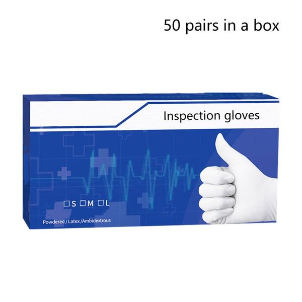 professional hand tool sets 50 pairs disposable rubber gloves wear-resistant high strength anti-slip white for industry lab work pr
professional hand tool sets 50 pairs disposable rubber gloves wear-resistant high strength anti-slip white for industry lab work pr