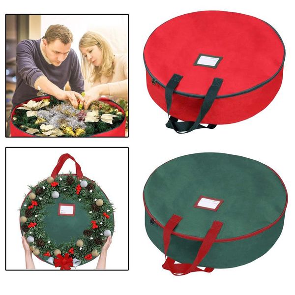 christmas decorations wreath storage 30" durable material holiday xmas container
christmas decorations wreath storage 30" durable material holiday xmas container