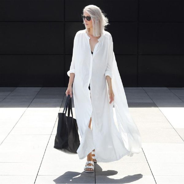 women's swimwear oversize women summer beachwear long kaftan beach dress white tunic bathing suit cover-ups bikini wrap cover up #q737, White;black
women's swimwear oversize women summer beachwear long kaftan beach dress white tunic bathing suit cover-ups bikini wrap cover up #q737, White;black