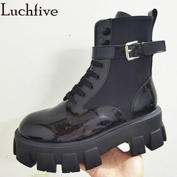 boots fashion motorcycle women genuine leather lace up ankle thick sole platform punk black military shoes winter
boots fashion motorcycle women genuine leather lace up ankle thick sole platform punk black military shoes winter