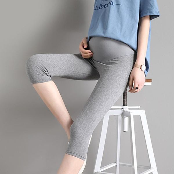 maternity bottoms women summer leggings fashion pregnant ladies three quarters pants korean pregnancy mother soft clothes, White
maternity bottoms women summer leggings fashion pregnant ladies three quarters pants korean pregnancy mother soft clothes, White