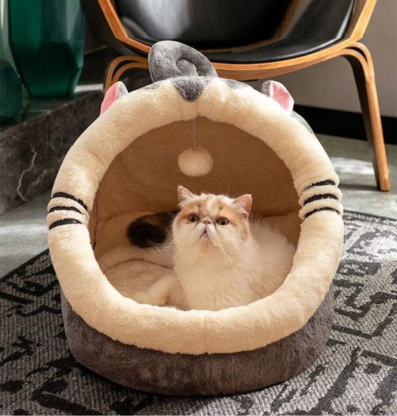 cat bed house with ball, warm in winter, closed all seasons, detachable and washable nest, pet products beds & furniture
cat bed house with ball, warm in winter, closed all seasons, detachable and washable nest, pet products beds & furniture