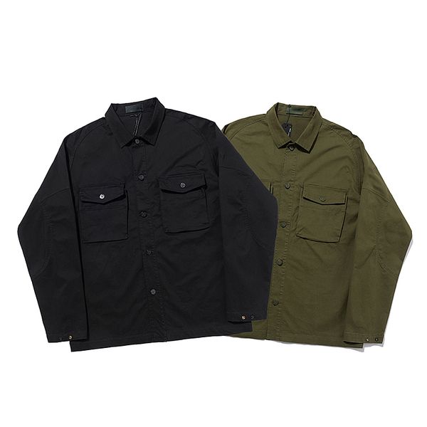 men's pocket workwear jacket spring autumn 100% cotton casual loose button cardigan jacket, Black;brown
men's pocket workwear jacket spring autumn 100% cotton casual loose button cardigan jacket, Black;brown