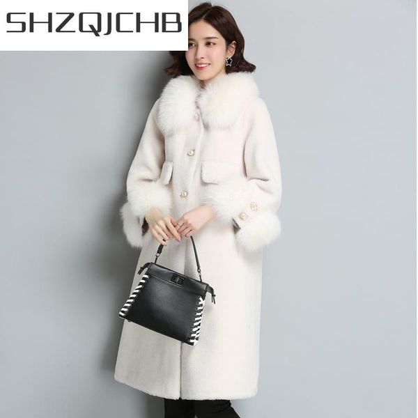 women's fur & faux shzq women winter coats sheep shearing coat female natural wool jacket parka real collar autumn spring clothes lwl13, Black
women's fur & faux shzq women winter coats sheep shearing coat female natural wool jacket parka real collar autumn spring clothes lwl13, Black
