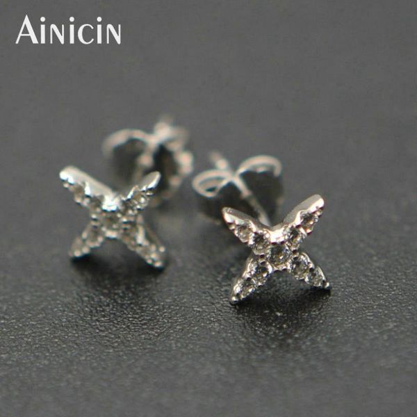 stud 8mm diameter x star shape s925 sterling silver earrings delicate fashion women jewelry shine party gift 24pairs, Golden;silver
stud 8mm diameter x star shape s925 sterling silver earrings delicate fashion women jewelry shine party gift 24pairs, Golden;silver