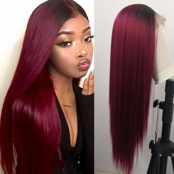 lace wigs dark red color straight highlight frontal 13x1 front human hair 99j colored for women preplucked, Black;brown
lace wigs dark red color straight highlight frontal 13x1 front human hair 99j colored for women preplucked, Black;brown