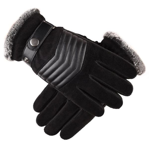 man cycling winter waterproof gloves touch screen anti-slip skiing warm fluff comfortable thickening, Black
man cycling winter waterproof gloves touch screen anti-slip skiing warm fluff comfortable thickening, Black