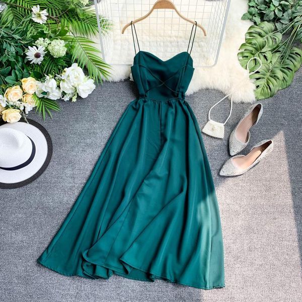 casual dresses women summer elegant long robe 2021 bodycon v neck spaghetti strap party womens vintage black backless dress, Black;gray
casual dresses women summer elegant long robe 2021 bodycon v neck spaghetti strap party womens vintage black backless dress, Black;gray