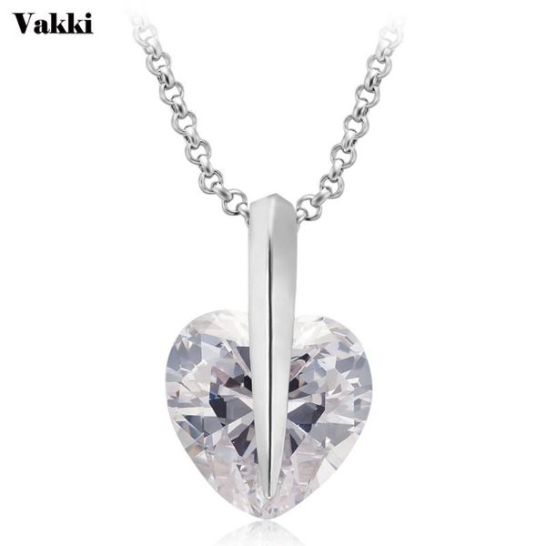 pendant necklaces luxury big crystal zircon bff necklace heart shape stone zirconia collares concise for women gothic jewelry, Silver
pendant necklaces luxury big crystal zircon bff necklace heart shape stone zirconia collares concise for women gothic jewelry, Silver
