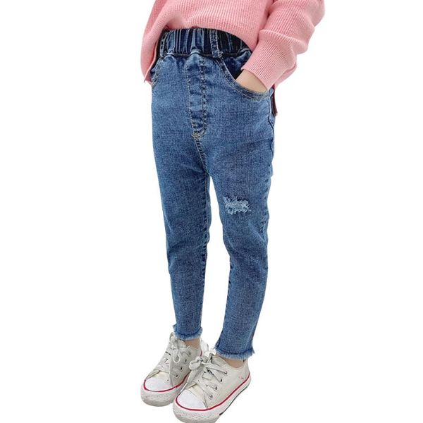 baby girl jeans with hole kids skinny ripped toddler children's clothes 0 to 6 year, Blue
baby girl jeans with hole kids skinny ripped toddler children's clothes 0 to 6 year, Blue