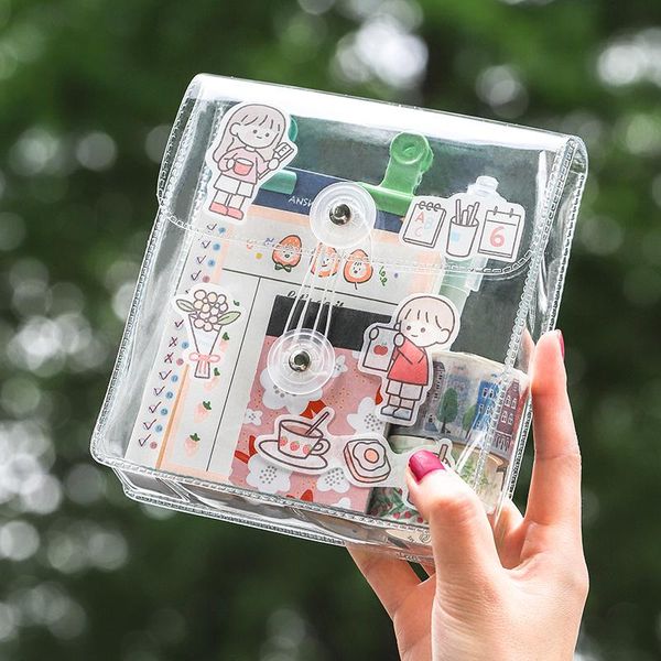 pencil bags tianzi korean ins wind simple transparent winding storage bag portable waterproof large capacity pvc small object
pencil bags tianzi korean ins wind simple transparent winding storage bag portable waterproof large capacity pvc small object