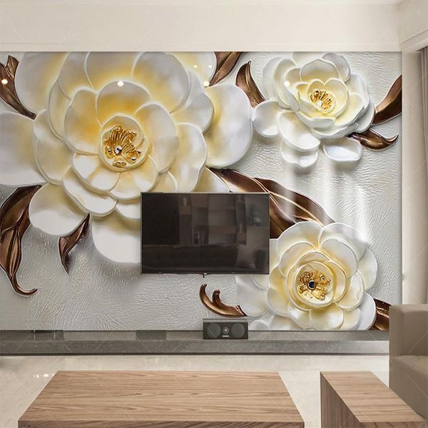 wallpapers custom 3d emboss yellow flower camellia mural wall cloth sofa living room background waterproof papers home decor
wallpapers custom 3d emboss yellow flower camellia mural wall cloth sofa living room background waterproof papers home decor