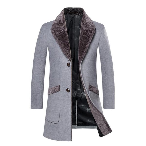 men's wool & blends 2021 arrival winter casual trench men coat jacket / business thick warm woolen large size m-5xl, Black
men's wool & blends 2021 arrival winter casual trench men coat jacket / business thick warm woolen large size m-5xl, Black
