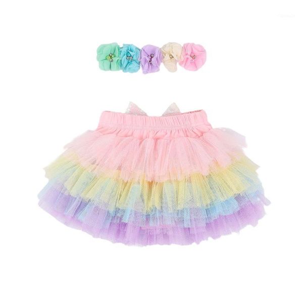 infant baby girls colorful rainbow tutu skirt headband, sequin bowknot mesh layer skirts flower headwear outfit sets, Blue
infant baby girls colorful rainbow tutu skirt headband, sequin bowknot mesh layer skirts flower headwear outfit sets, Blue