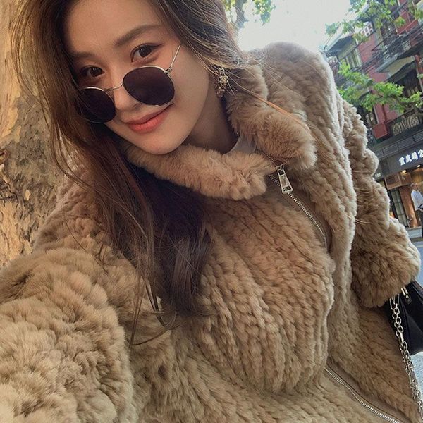 women's fur & faux 2021 woman long vintage office ladies thin outerwear woolen jacket autumn winter female solid color zipper coats a49, Black
women's fur & faux 2021 woman long vintage office ladies thin outerwear woolen jacket autumn winter female solid color zipper coats a49, Black