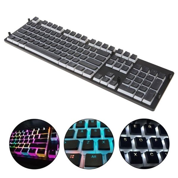 keycaps ansi layout pbt white pudding double skin milk s backlit keycap for oem cherry mx gh60 poker 87 tkl 104 keyboards
keycaps ansi layout pbt white pudding double skin milk s backlit keycap for oem cherry mx gh60 poker 87 tkl 104 keyboards