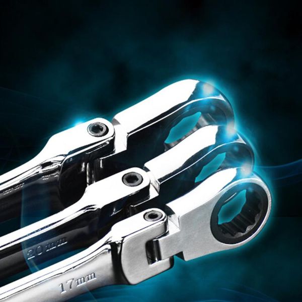 ratchetingg wrench set metric double use 180° pivoting ring heads 8-19mm head household repair tools hand
ratchetingg wrench set metric double use 180° pivoting ring heads 8-19mm head household repair tools hand