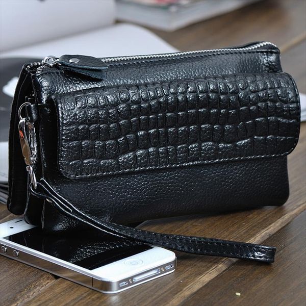 genuine leather women clutch long wallets female money purse large capacity coin ladies and purses cartera, Red;black
genuine leather women clutch long wallets female money purse large capacity coin ladies and purses cartera, Red;black