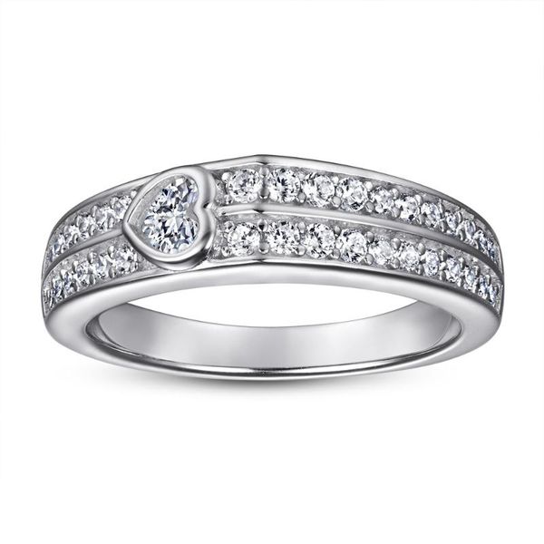 cluster rings aiyanishi sona 925 sterling silver wedding ring for women engagement double row drills band solitaire fashionable jewelry gift, Golden;silver
cluster rings aiyanishi sona 925 sterling silver wedding ring for women engagement double row drills band solitaire fashionable jewelry gift, Golden;silver