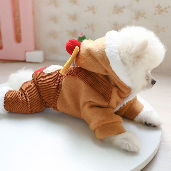 dog apparel pet christmas plus velvet thick warm elk overalls jumpsuit suitable for small and medium cats/dogs winter costume hiking
dog apparel pet christmas plus velvet thick warm elk overalls jumpsuit suitable for small and medium cats/dogs winter costume hiking