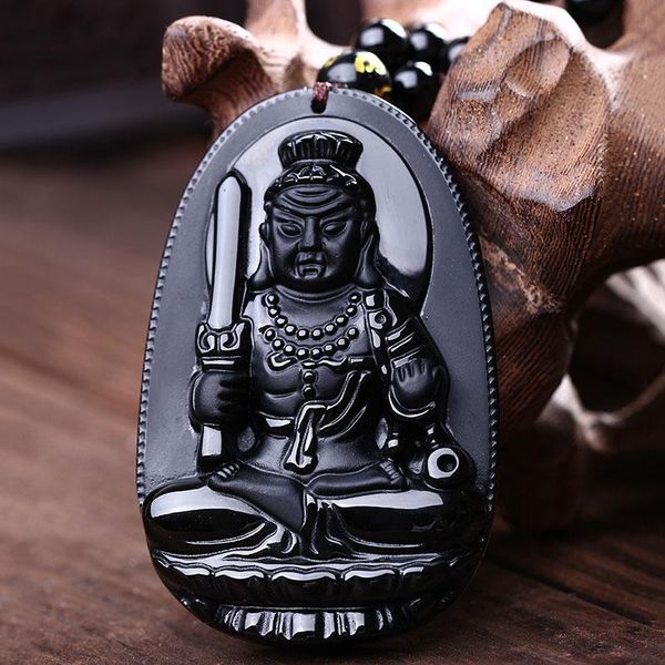 acalanatha bodhisattva pendant necklace black obsidian carved buddha lucky amulet jewelry for women men necklaces, Silver
acalanatha bodhisattva pendant necklace black obsidian carved buddha lucky amulet jewelry for women men necklaces, Silver