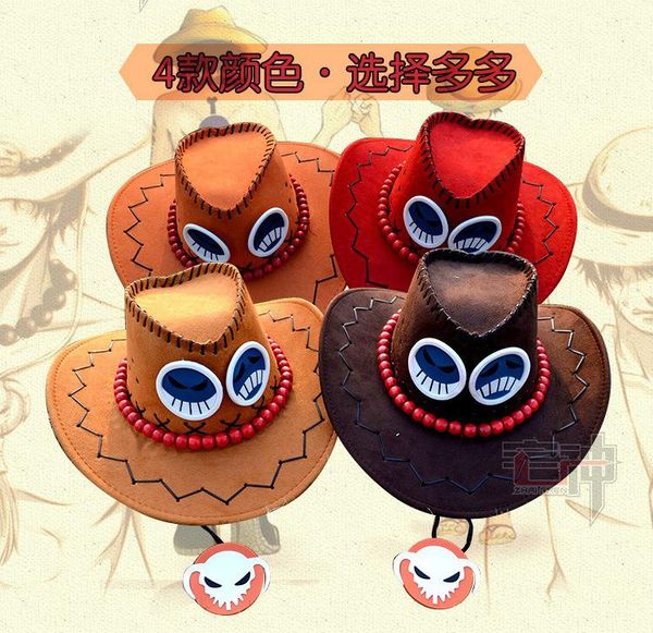 cloches one piece anime cosplay hats portgas. d. ace pirate hat the cowboy hight quality chapeu
cloches one piece anime cosplay hats portgas. d. ace pirate hat the cowboy hight quality chapeu