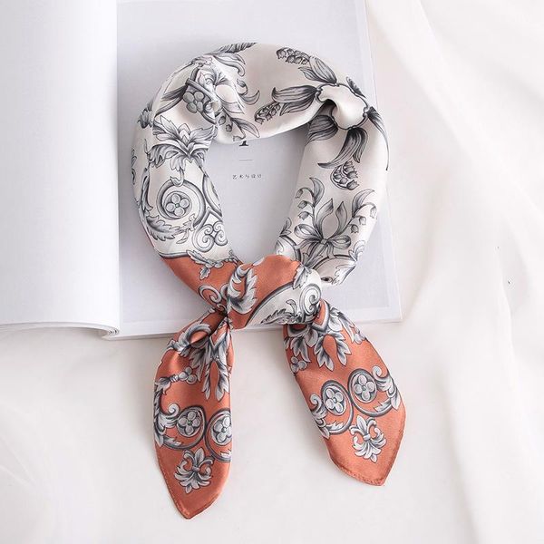 scarves silk scarf square lady hair shawl print female bag head band wraps women bandana small hijab neckerchief summer 2021, Blue;gray
scarves silk scarf square lady hair shawl print female bag head band wraps women bandana small hijab neckerchief summer 2021, Blue;gray