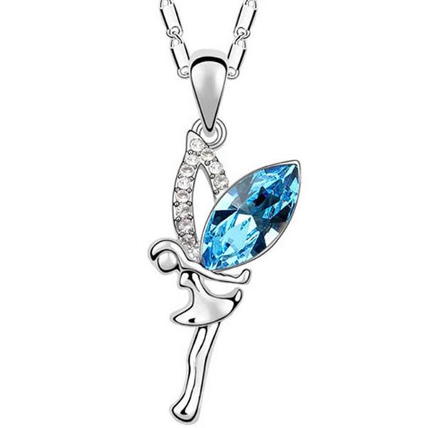 pendant necklaces 2021 dancing girl design wholesales white gold color ausntrian crystal angel fairy necklace jewelry 84304, Silver
pendant necklaces 2021 dancing girl design wholesales white gold color ausntrian crystal angel fairy necklace jewelry 84304, Silver