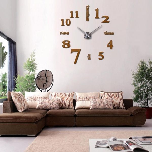 wall clocks quartz fashion watches 3d real big clock rushed mirror sticker diy living room decor sticks
wall clocks quartz fashion watches 3d real big clock rushed mirror sticker diy living room decor sticks