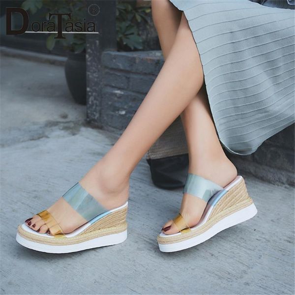 slippers dilalula 2021 ins ladies wedges high heels mixed color sandals women shoes woman casual outside summer platform mules, Black
slippers dilalula 2021 ins ladies wedges high heels mixed color sandals women shoes woman casual outside summer platform mules, Black