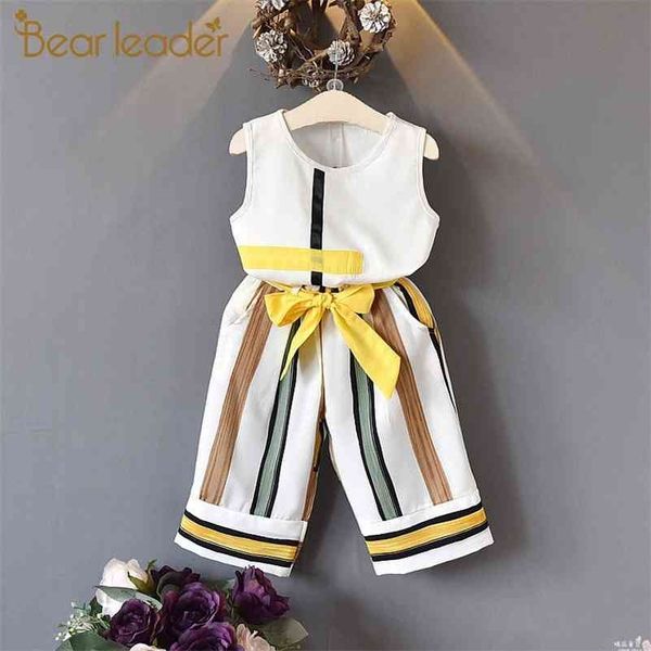 bear leader girls clothes set summer fashion girls sleeveless and pants 2pcs set girls kids clothes suit children clothing 210326, White
bear leader girls clothes set summer fashion girls sleeveless and pants 2pcs set girls kids clothes suit children clothing 210326, White