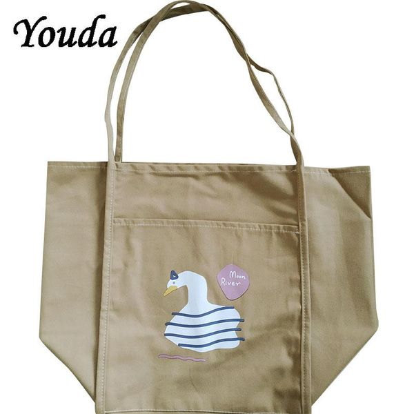 evening bags girls canvas shoulder bag korean student cute duck print female handbag women's fashion large capacity reusable shopping
evening bags girls canvas shoulder bag korean student cute duck print female handbag women's fashion large capacity reusable shopping