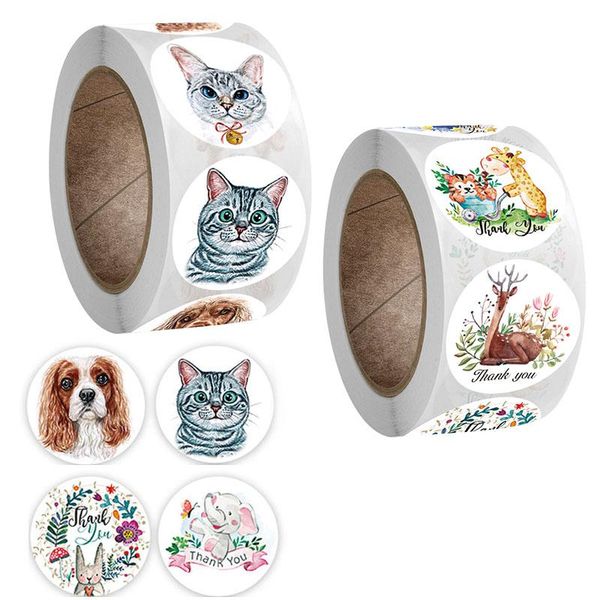gift wrap 500pcs 8 styles kawaii animals thank you stickers for kids reward sealings labels scrapbooking decor stationery sticker
gift wrap 500pcs 8 styles kawaii animals thank you stickers for kids reward sealings labels scrapbooking decor stationery sticker