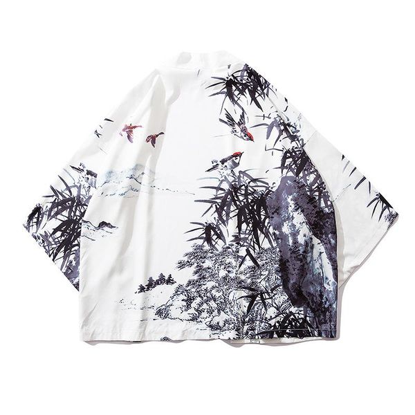 men's casual shirts cross border foreign trade single ins summer chinese style literature and art hanfu 7-sleeve daopao 3d geomantic pa, White;black
men's casual shirts cross border foreign trade single ins summer chinese style literature and art hanfu 7-sleeve daopao 3d geomantic pa, White;black