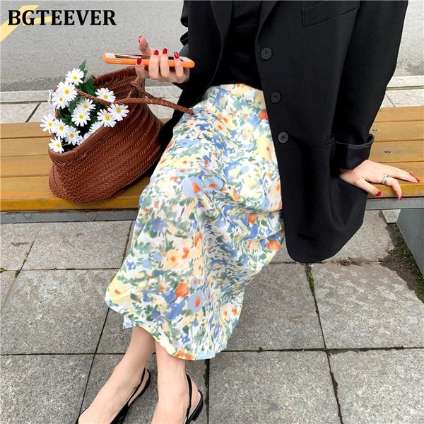 skirts bgteever vintage painting floral print women 2021 elegant elastic waist one piece midi female a-line with lining, Black
skirts bgteever vintage painting floral print women 2021 elegant elastic waist one piece midi female a-line with lining, Black