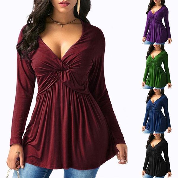 plus size women blouse long sleeve tees deep v neck casual button blusas femininas 5xl blouses ruffles design waisted women's & sh, White
plus size women blouse long sleeve tees deep v neck casual button blusas femininas 5xl blouses ruffles design waisted women's & sh, White