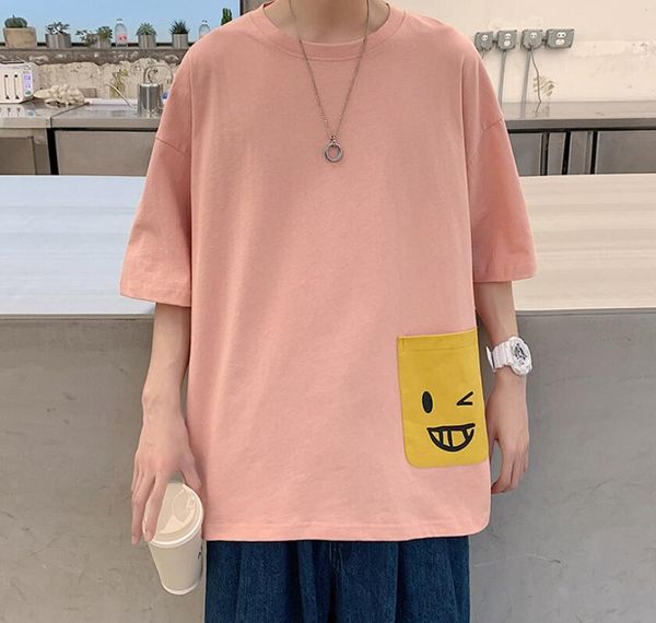 spring and summer men's tees & polos large size short sleeve student couples women's t-shirt coat dxt159 black pink, White;black
spring and summer men's tees & polos large size short sleeve student couples women's t-shirt coat dxt159 black pink, White;black