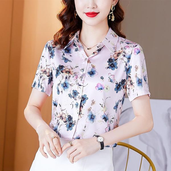 women's blouses & shirts summer chiffon women turn-down collar blouse short sleeve office lady button up shirt black/5xl pink ladies, White
women's blouses & shirts summer chiffon women turn-down collar blouse short sleeve office lady button up shirt black/5xl pink ladies, White